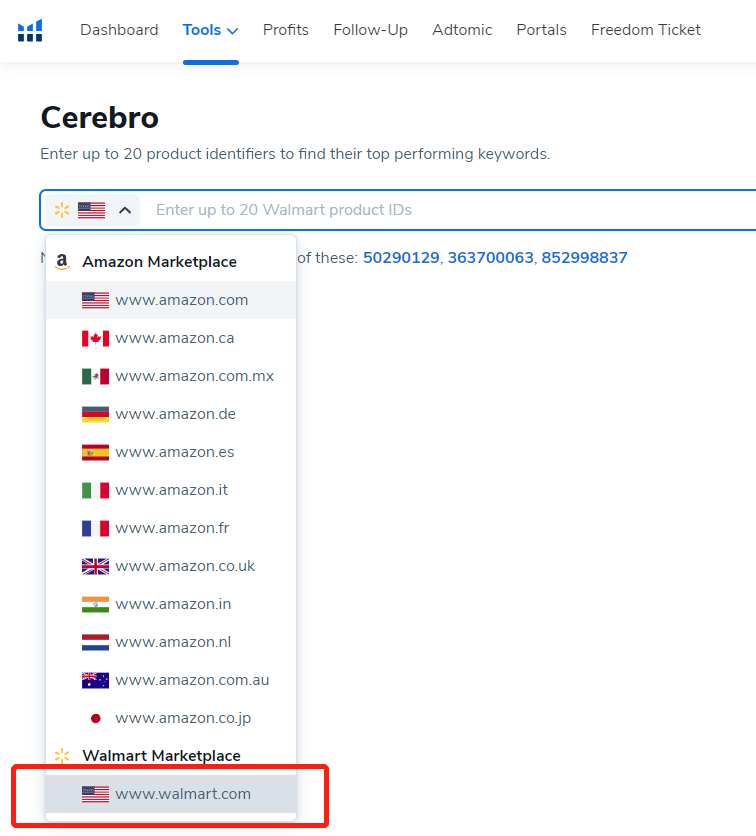 沃尔玛关键词怎么找