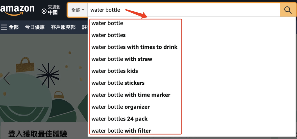 亚马逊关键词查询