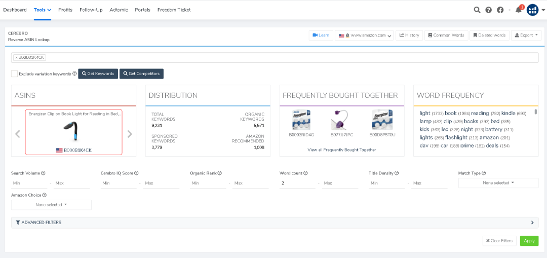 亚马逊如何选关键词