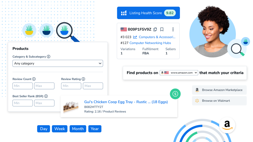 亚马逊、沃尔玛全球电商、TikTok Shop选品工具